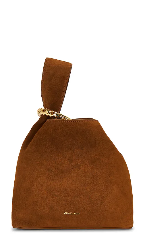 Suede Swing Bag by Veronica Beard
