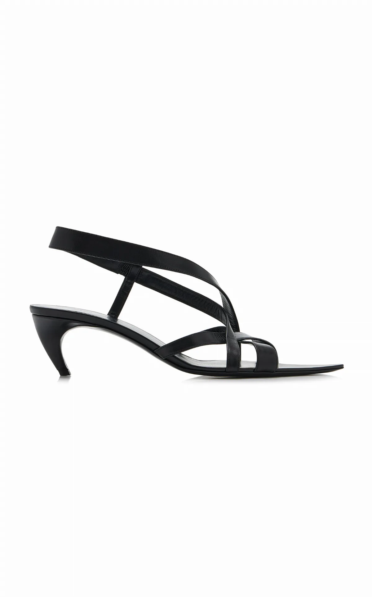 Sadie Multi-Strap Leather Sandals by Khaite