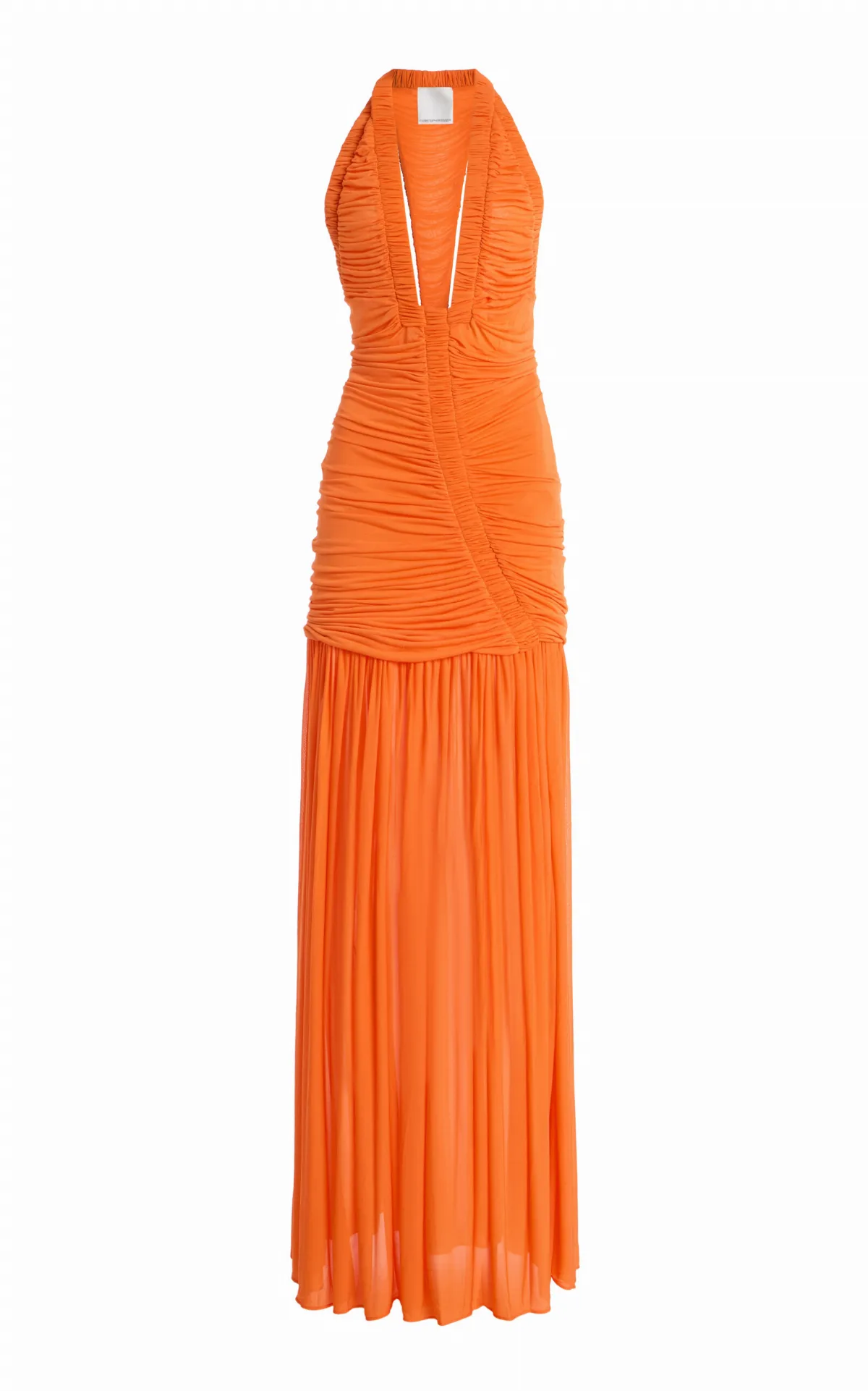 Orion Ruched Jersey Gown by Christopher Esber