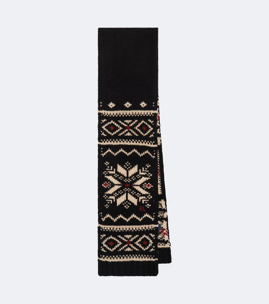 Wool, Cotton, and Linen-Blend Scarf by Polo Ralph Lauren