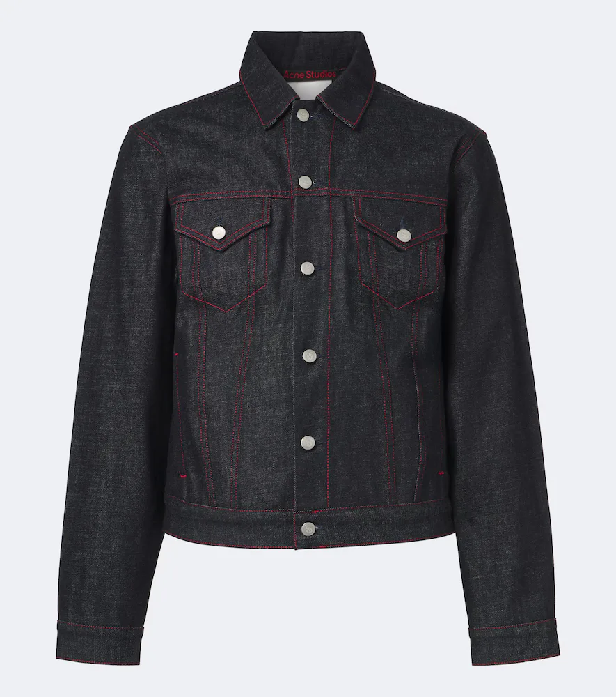 Re-Edition Logo Denim Jacket by Acne Studios