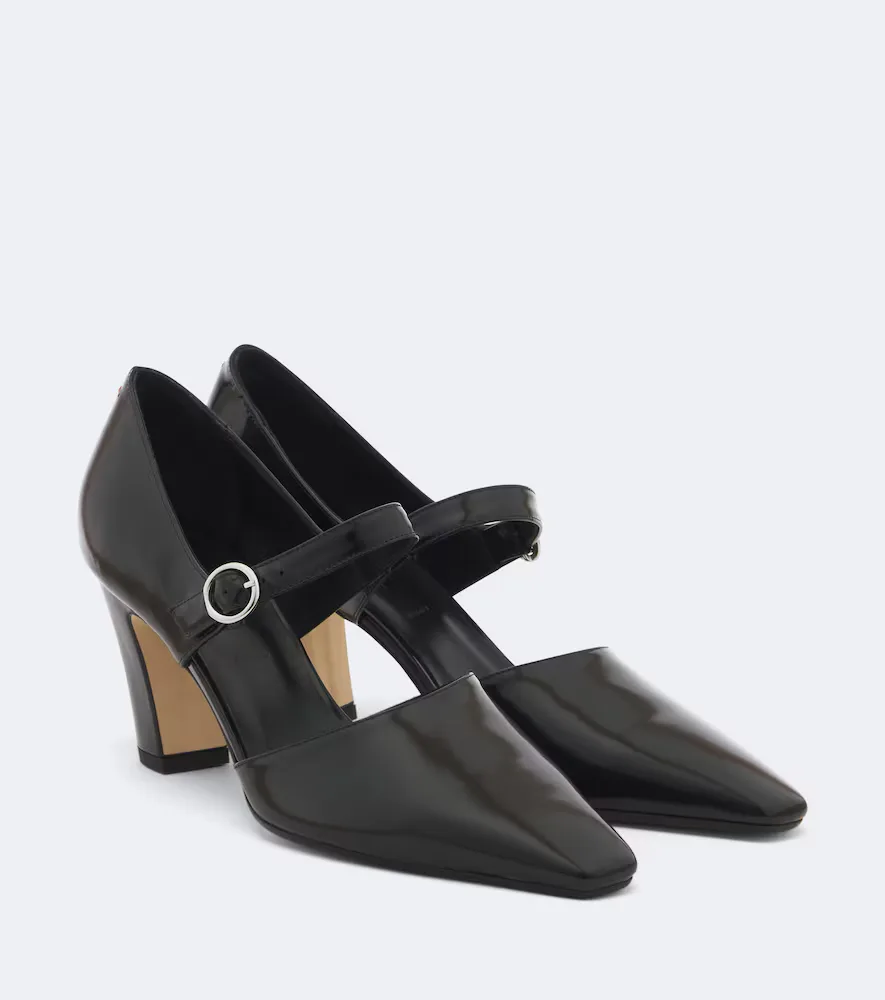 Isidora Leather Mary Jane Pumps by Aeyde