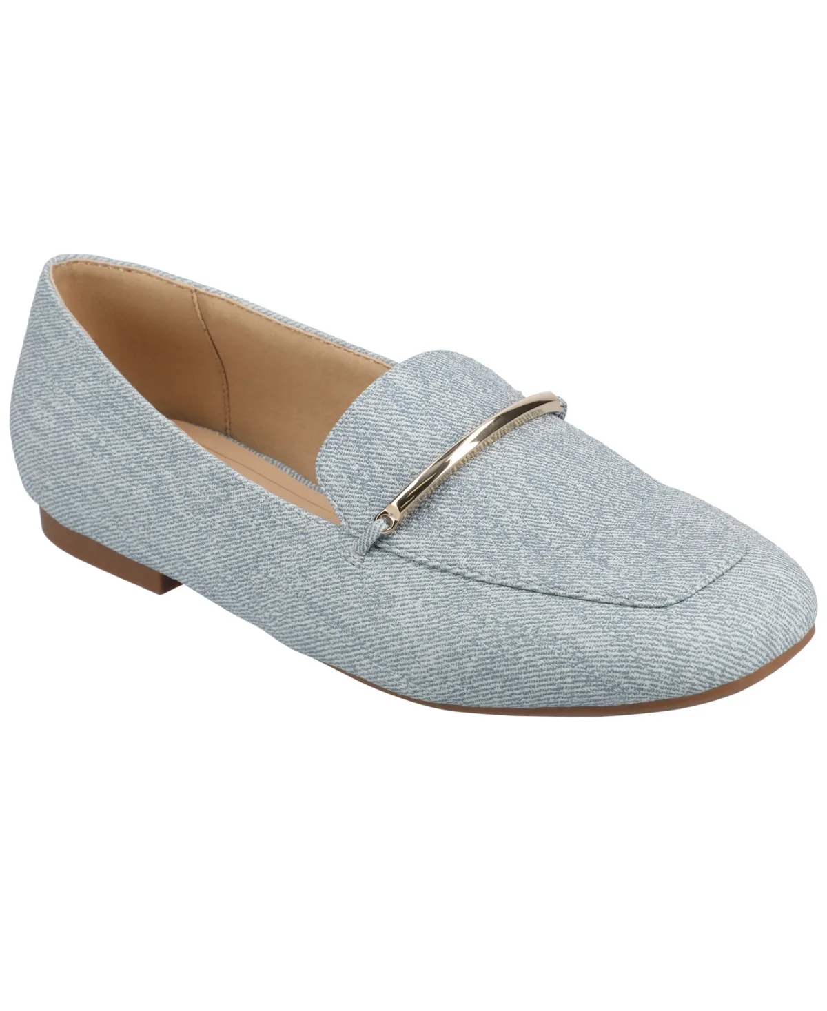 Wrenn Slip on Loafers - Denim by Journee Collection