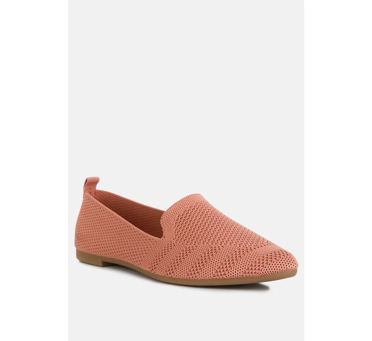 Akili Knit Textile Solid Flats by London Rag