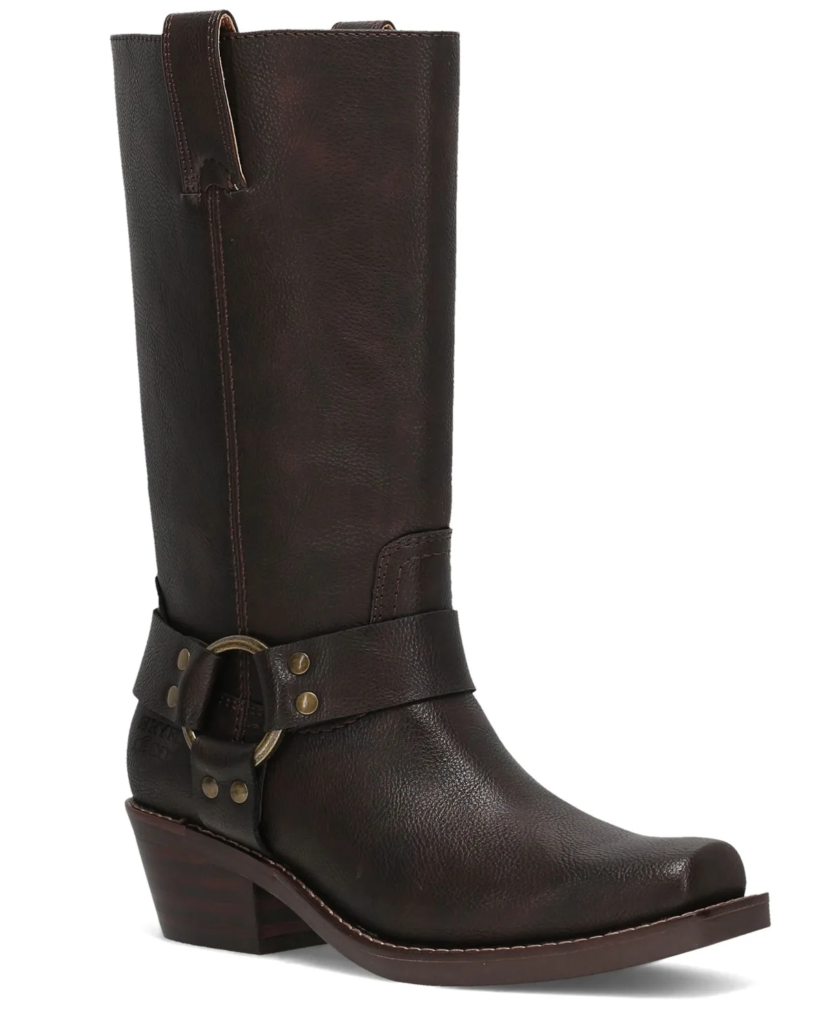 Lorrie Harness Stacked Heel Boots by Frye And Co.