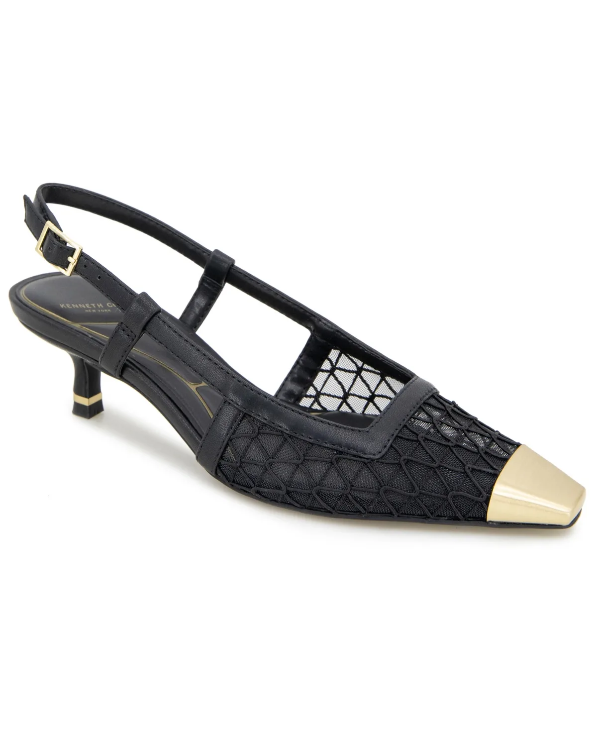 Maxine Metal Toe Pumps by Kenneth Cole New York