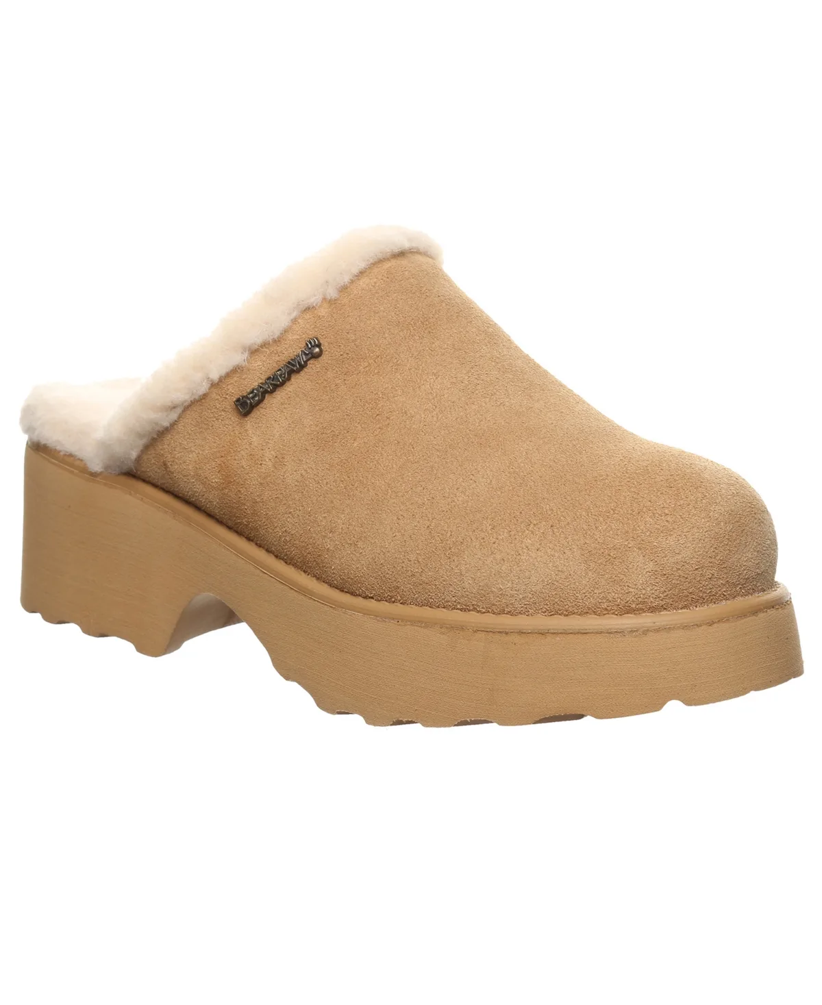 Marnie Suede Slip-On Clogs by Bearpaw
