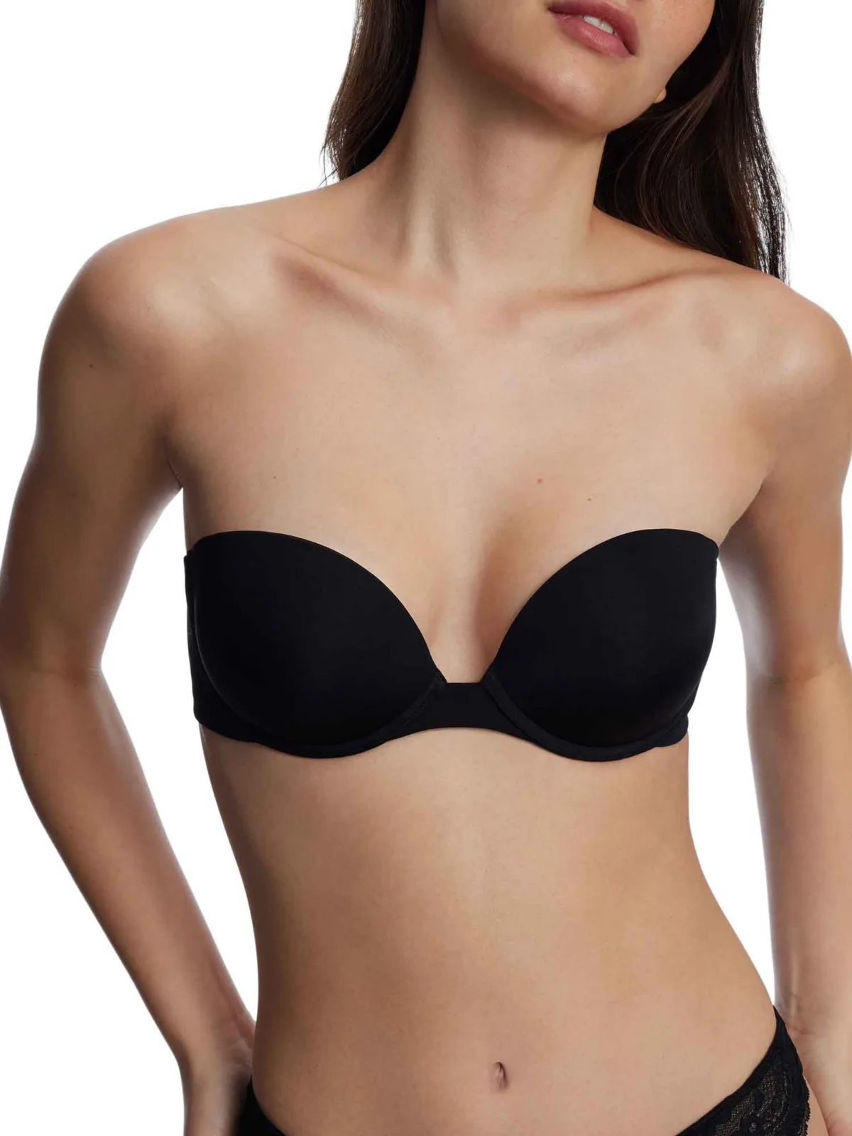 Breathless Strapless Plunge Push-Up Bra by Skarlett Blue