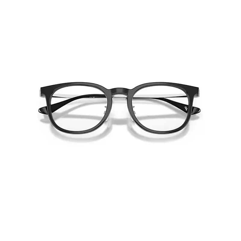 Rb5453d Optics Eyeglasses Silver Frame Clear Lenses Polarized by Ray-Ban