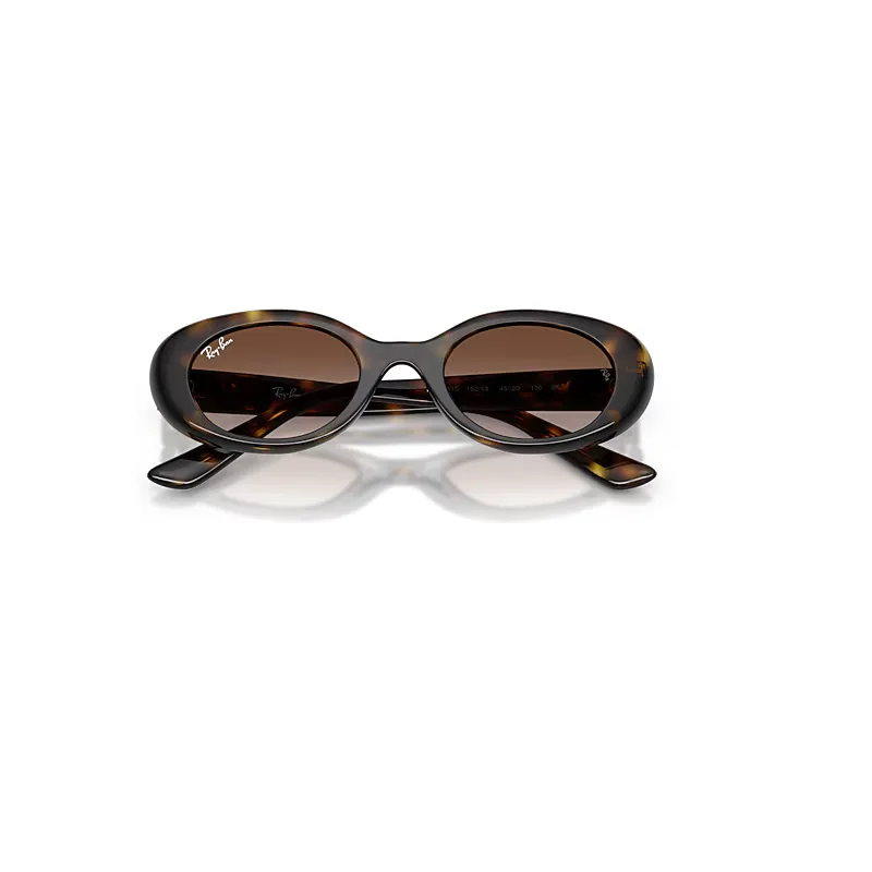 Rb9141s Sunglasses Havana Frame Brown Lenses by Ray-Ban