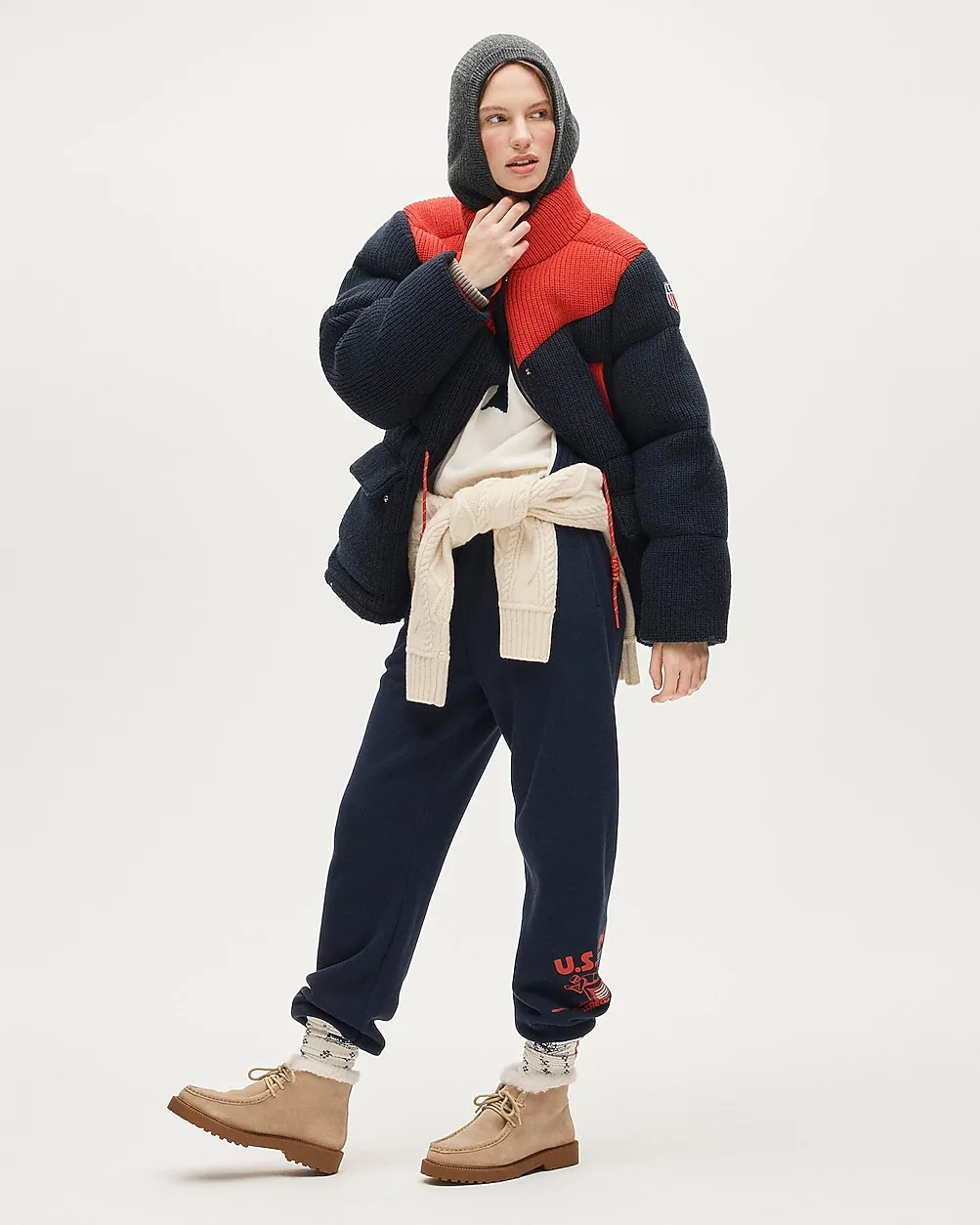 U.S. Ski & Snowboard by J.Crew Heritage Terry Graphic Jogger Pant by J.Crew