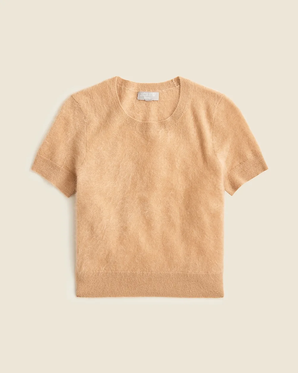 Brushed Cashmere Relaxed T-Shirt by J.Crew