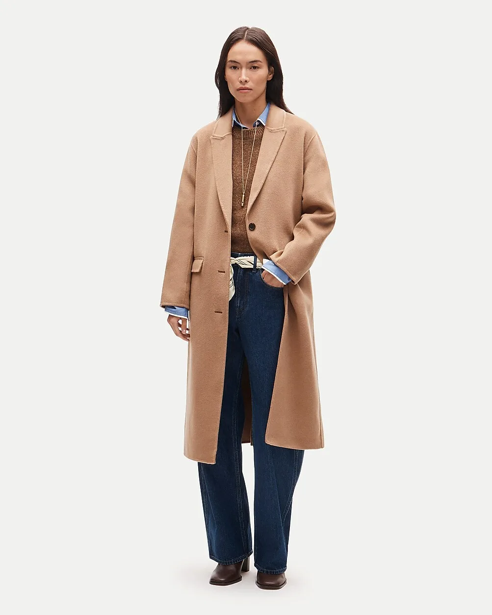 Chiara Topcoat in Italian Double Face by J.Crew