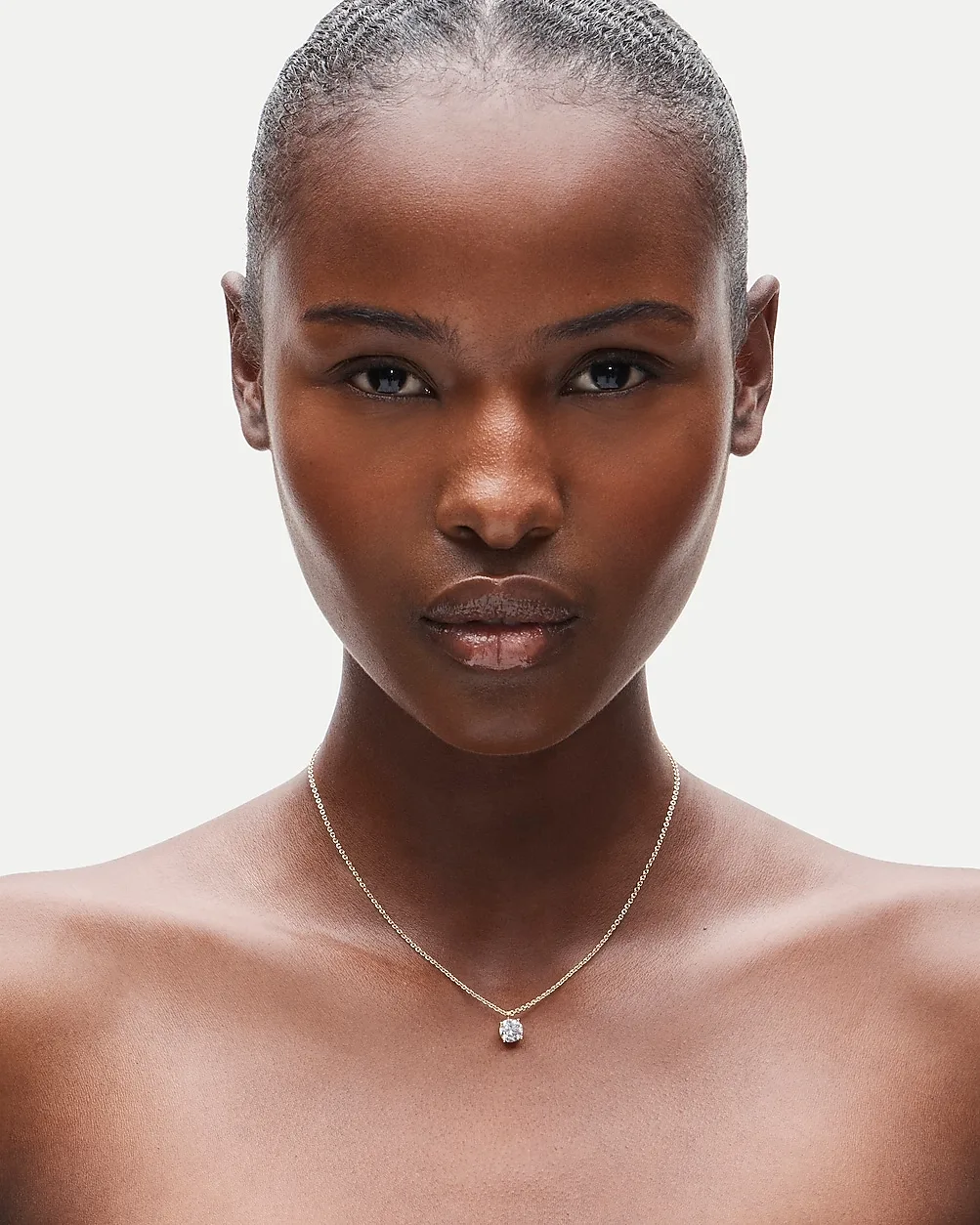 Cubic Zirconia Pendant Necklace by J.Crew