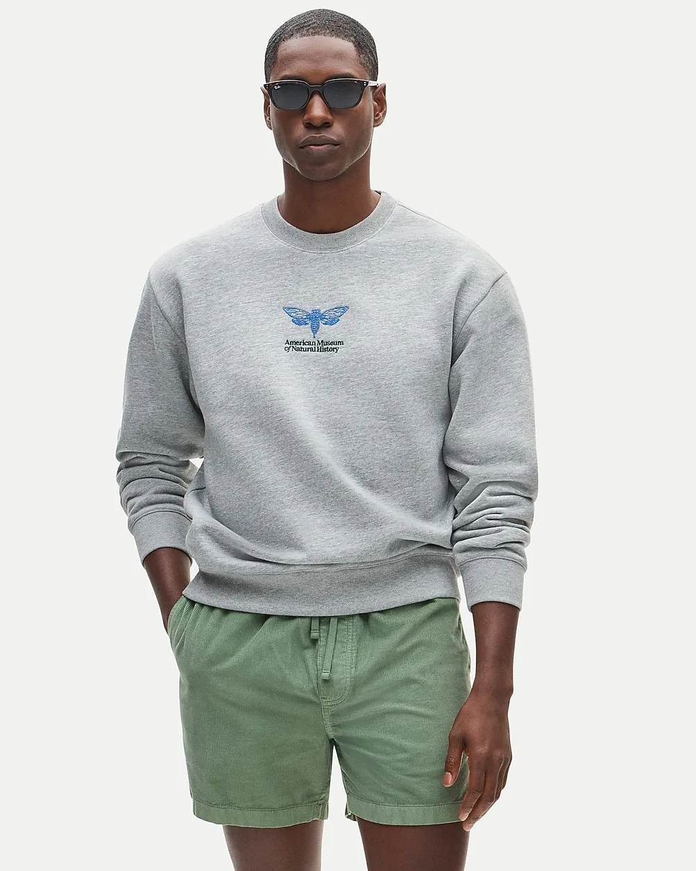 American Museum of Natural History for J.Crew Graphic 83 Fleece Sweatshirt by J.Crew