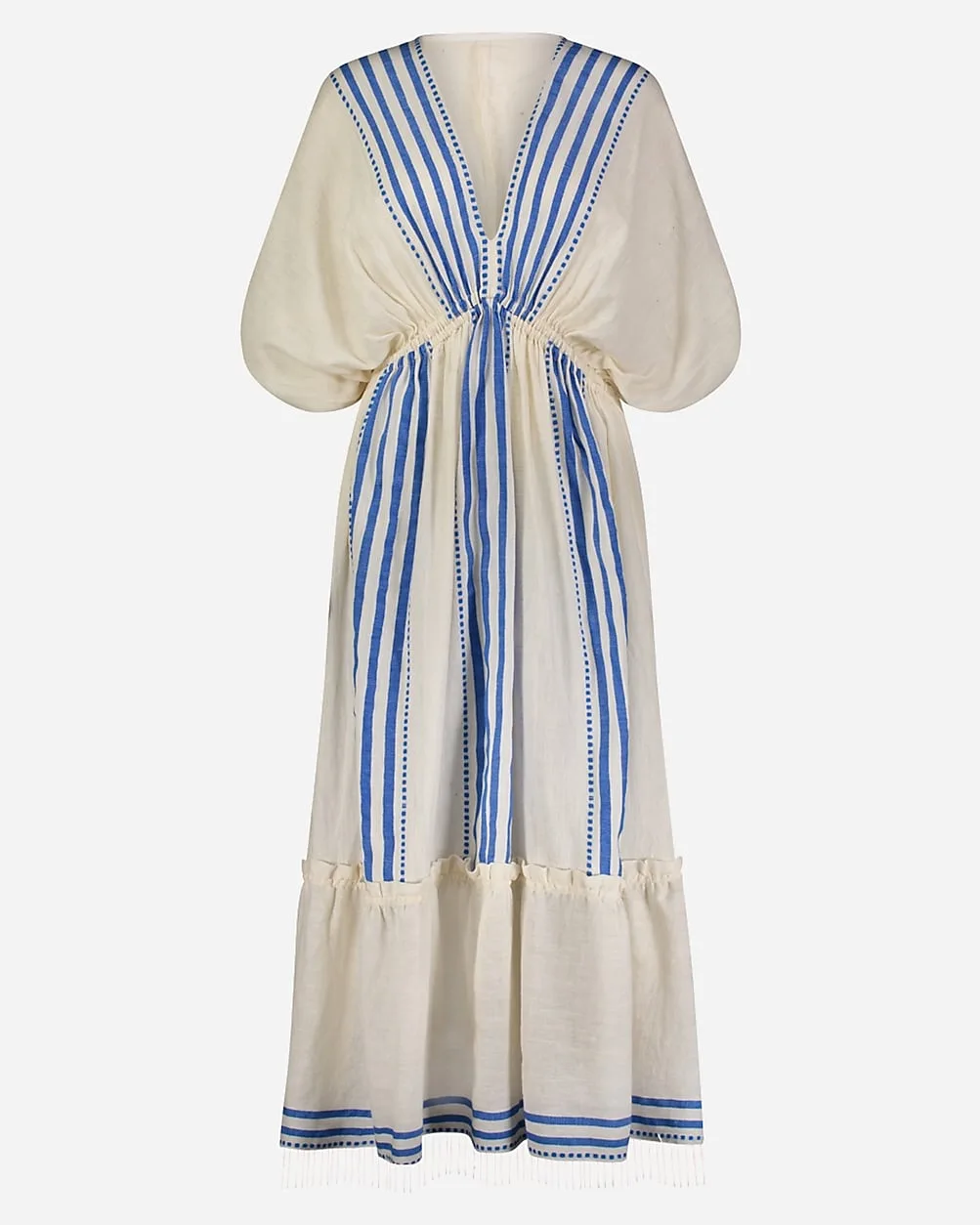 Lemlem Eshe Plunge-Neck Dress
