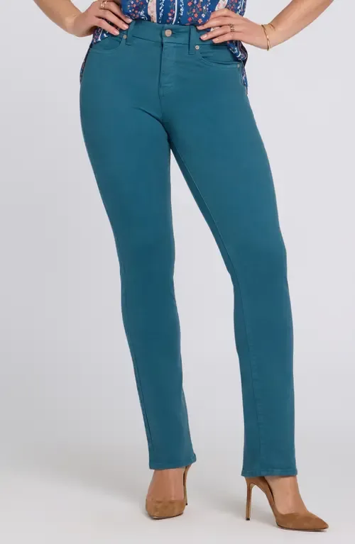 Marilyn Waist Match Straight Leg Jeans by NYDJ