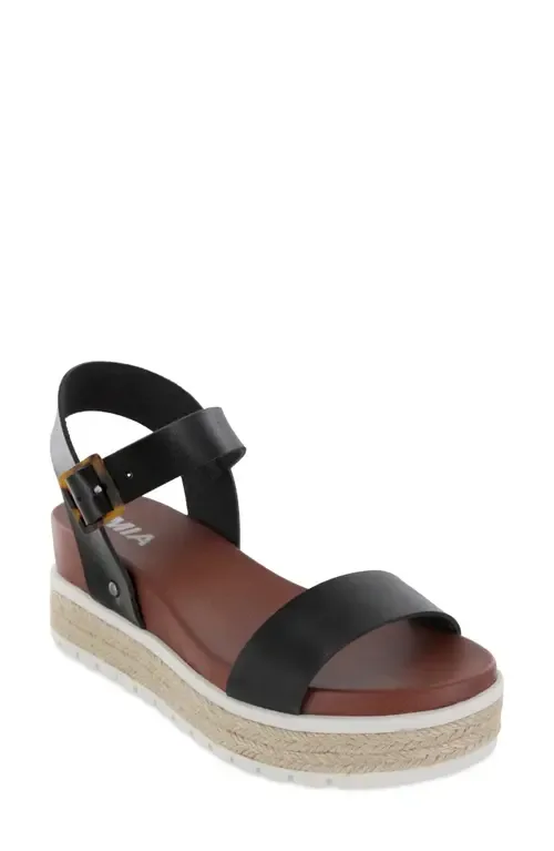 Kiera Espadrille Platform Sandal by MIA