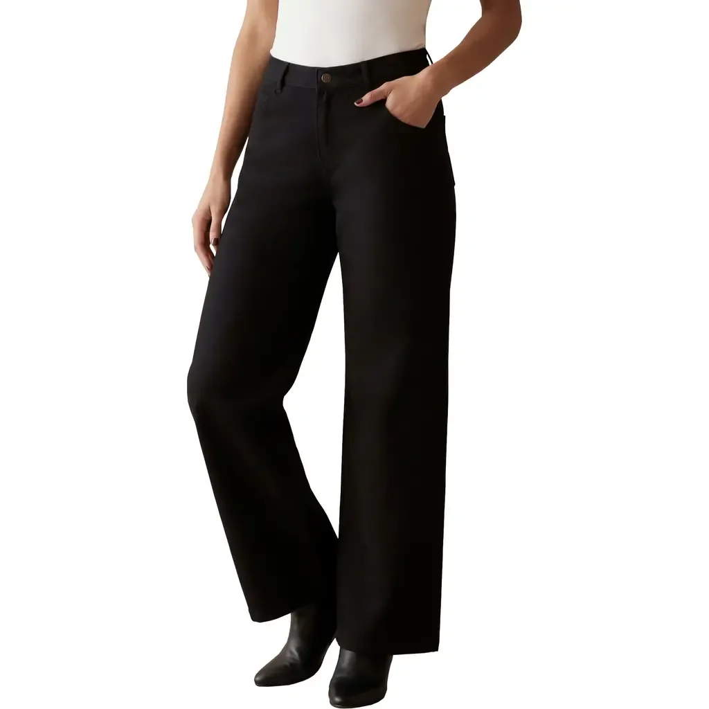 Classic Denim Wide Leg Jean by Jessica London
