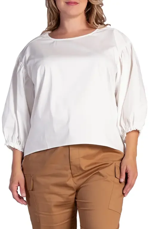 Saber Balloon Sleeve Blouse by Standards & Practices
