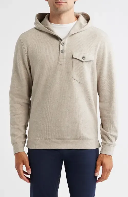 Henley Hoodie in Cream by johnnie-O