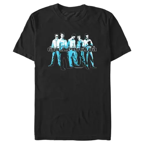 Blue Millennium Short Sleeve Graphic T-Shirt by Backstreet Boys