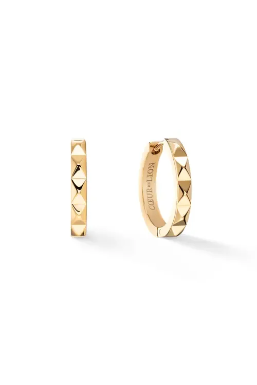 Spikes 23 Hoop Earrings by COEUR DE LION