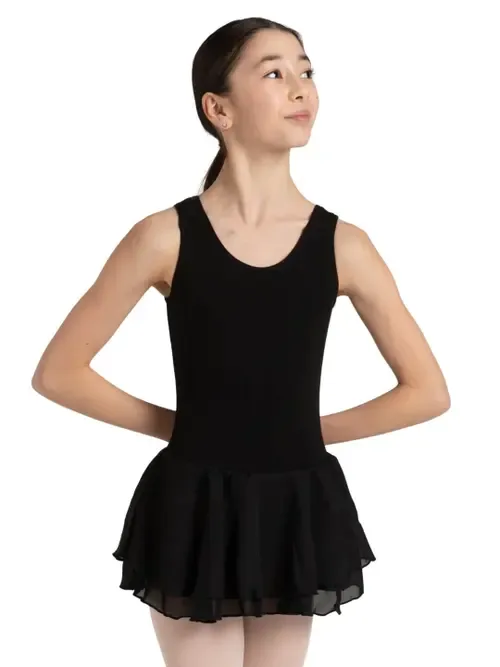 Double Layer Skirt Tank Dress by CAPEZIO