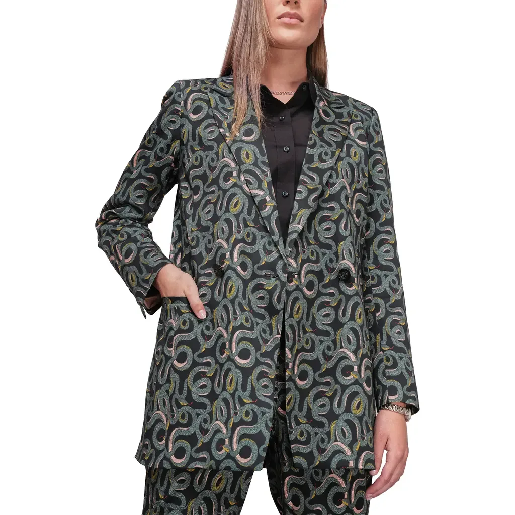 The Empower Double Breasted Blazer by WILDFANG