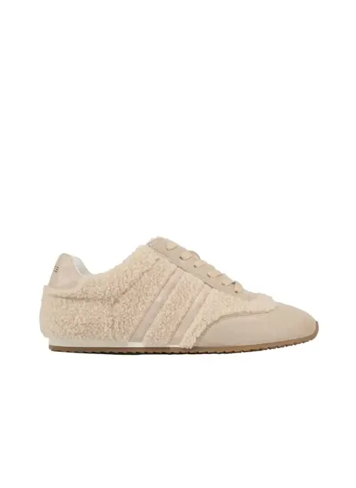 Peggy Satin Sneaker - Nylon/Suede