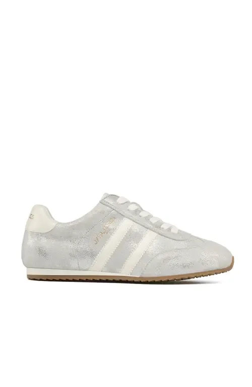 Peggy Satin Sneaker - Nylon/Suede