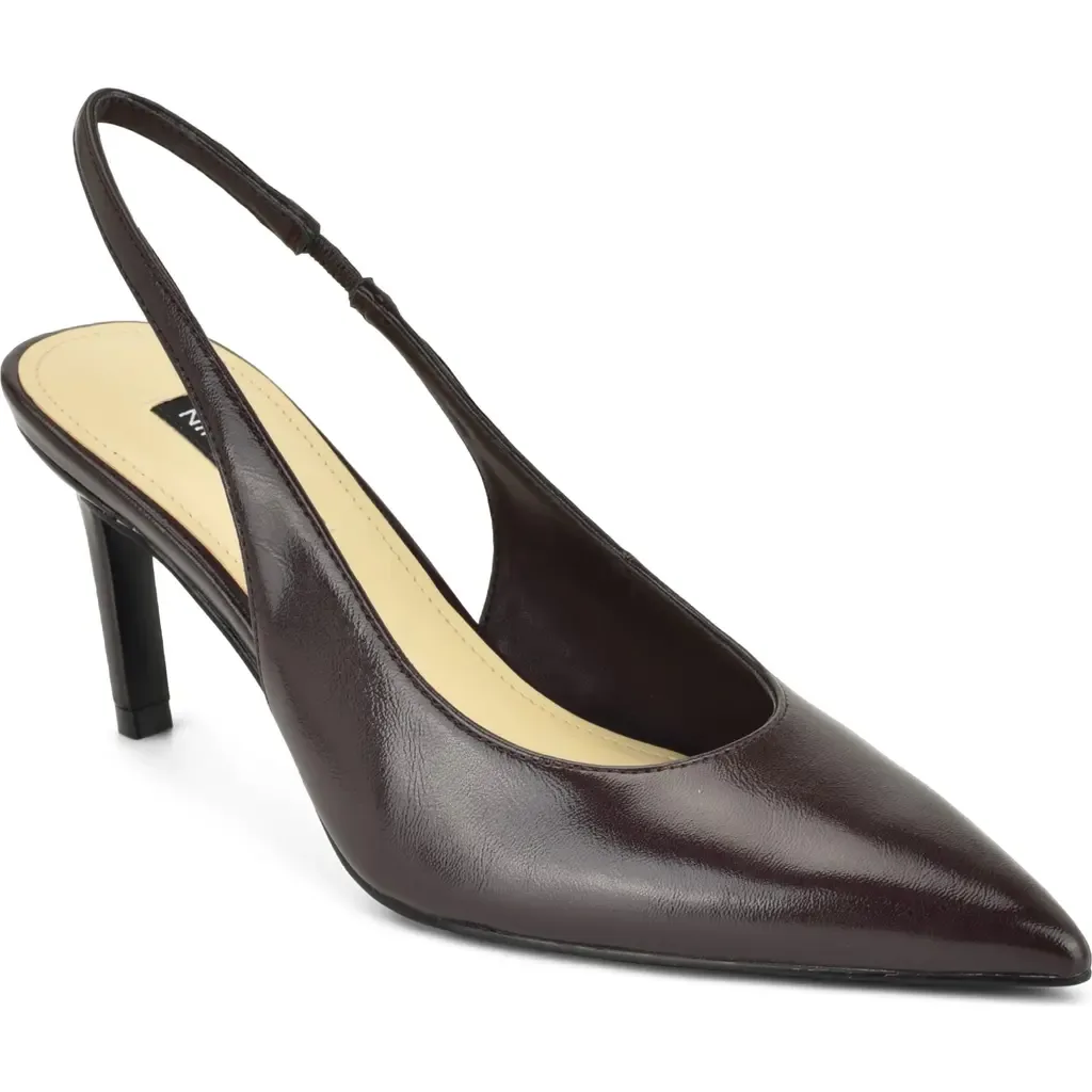 Verone Faux Leather Slingback Pump by Nine West