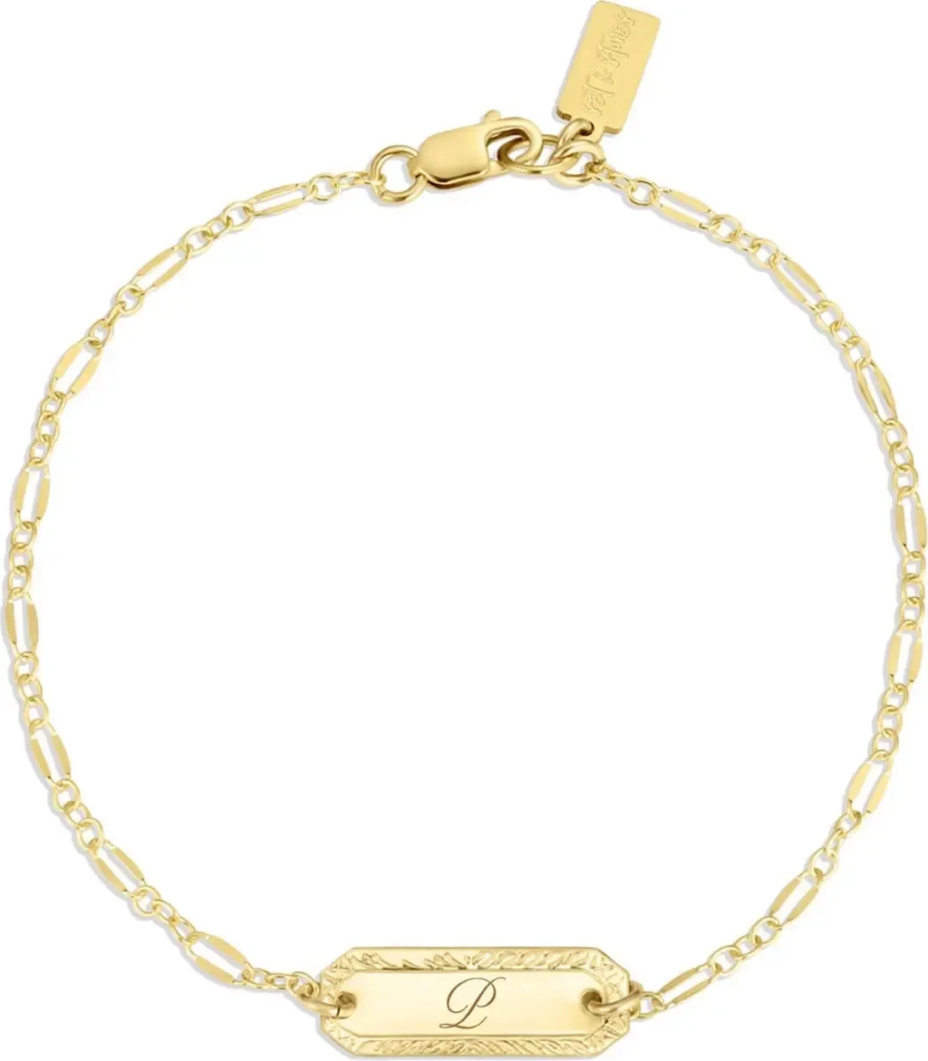 Cora Initial Bracelet by Set & Stones