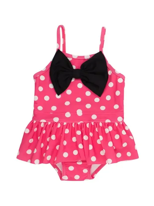 UPF50+ Big Bow Skirted One Piece by RuffleButts