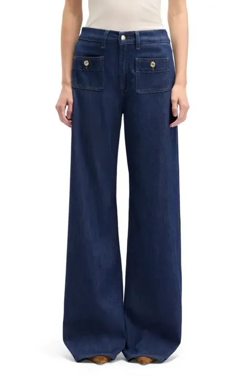 Lotta Tailorless High Waist Wide Leg Jeans by Seven