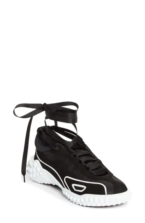 Mara Ankle Tie Sneaker by Christian Louboutin