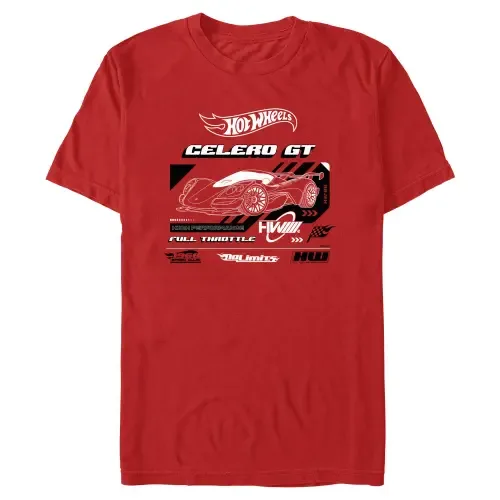 High Performance Celero GT Short Sleeve Graphic T-Shirt by Hot Wheels