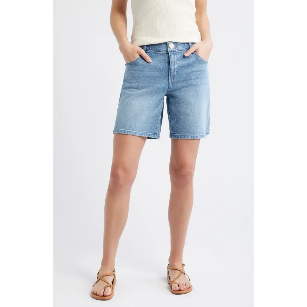 High Waist Relaxed Denim Shorts by Wit & Wisdom