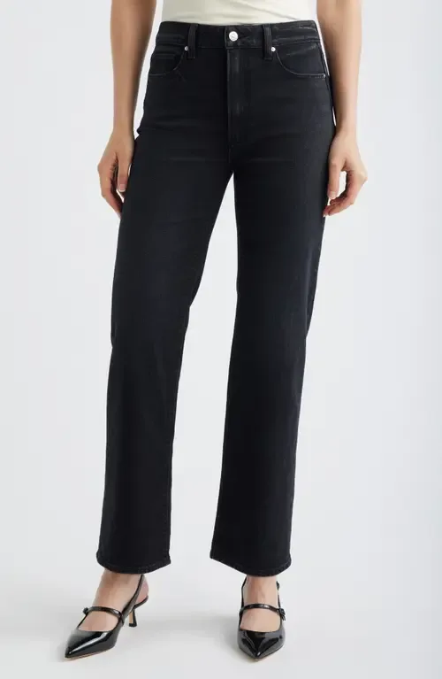 Stevie High Waist Straight Leg Jeans by PAIGE