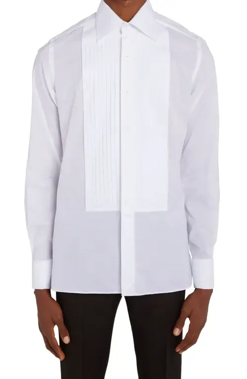 Slim Fit Poplin Tuxedo Shirt by TOM FORD