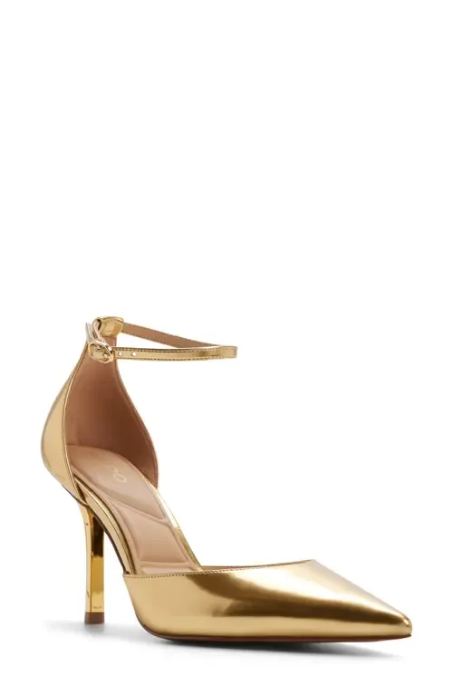 Jossephine Ankle Strap Pointed Toe Pump