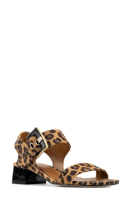 Croc Embossed Heel Sandal by Donald Pliner
