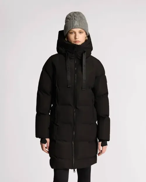 Cluze Mid-Length Puffer with Square Quilting