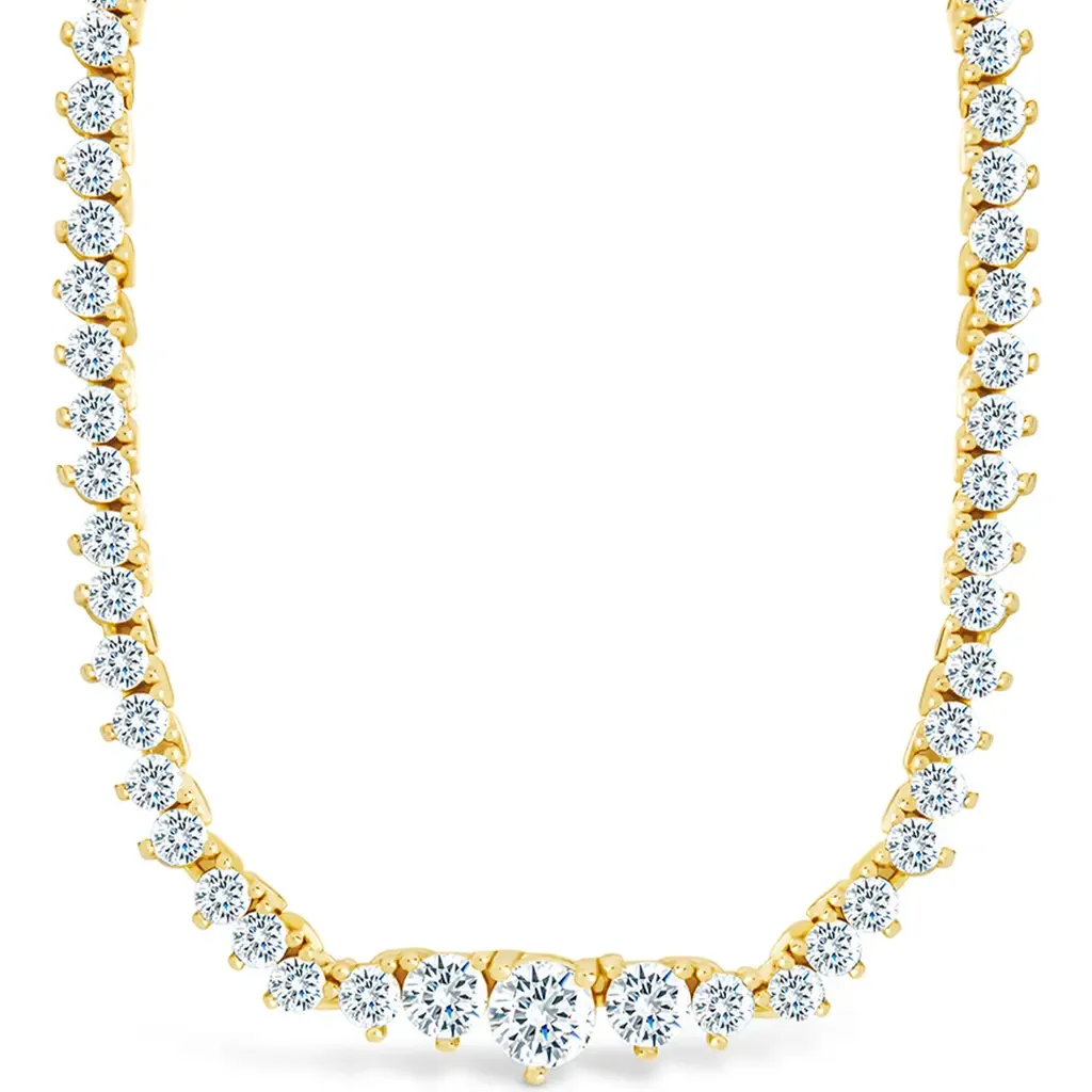 Tatum Slide Tennis Necklace by Sterling Forever