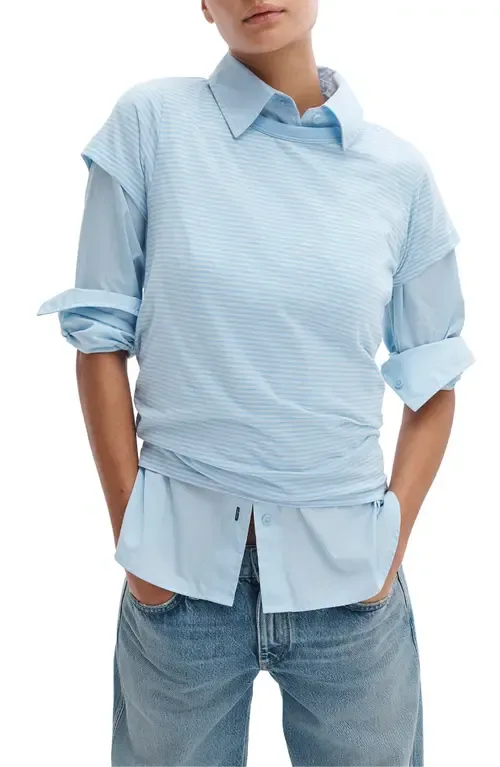The Slub Stripe T-Shirt by rag & bone