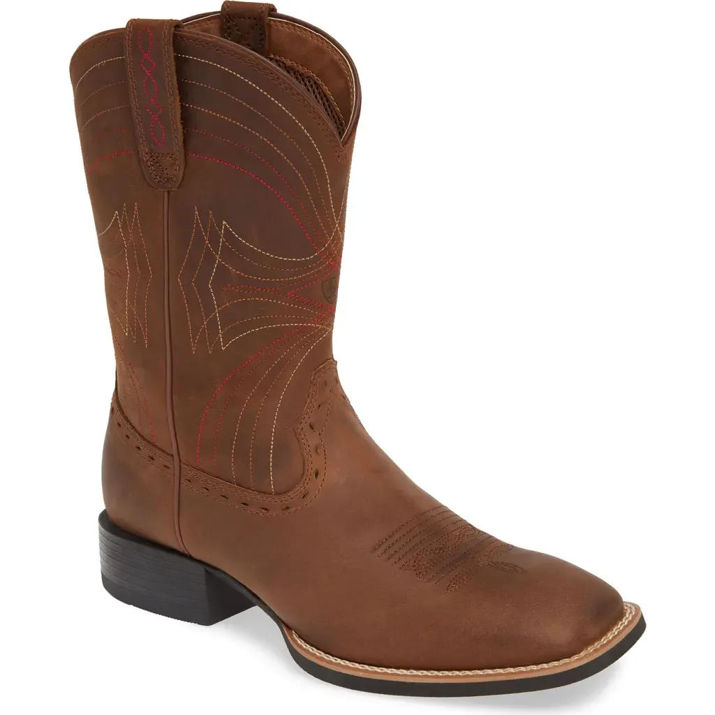 Sport Leather Cowboy Boot by Ariat