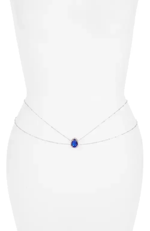 Heart of the Ocean Belly Chain by VIDAKUSH