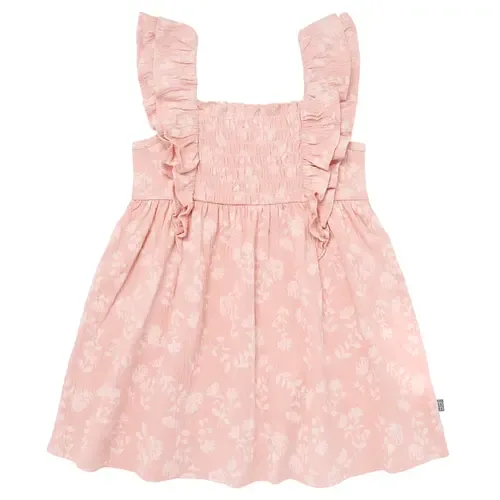 Ivory Daffodil Smocked Ruffle Dress by Modern Moments™ by Gerber