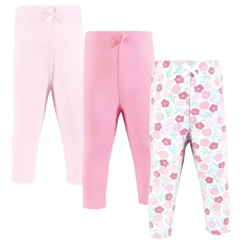 Soft Cotton Knotted Bow Pants by Hudson Baby