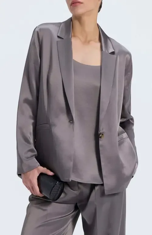 Satin Blazer by Ronen Chen